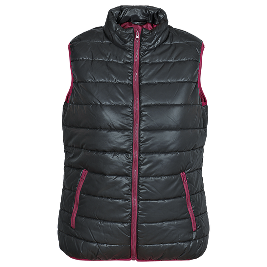 Дамски елек FLASH BLACK/BORDEAUX