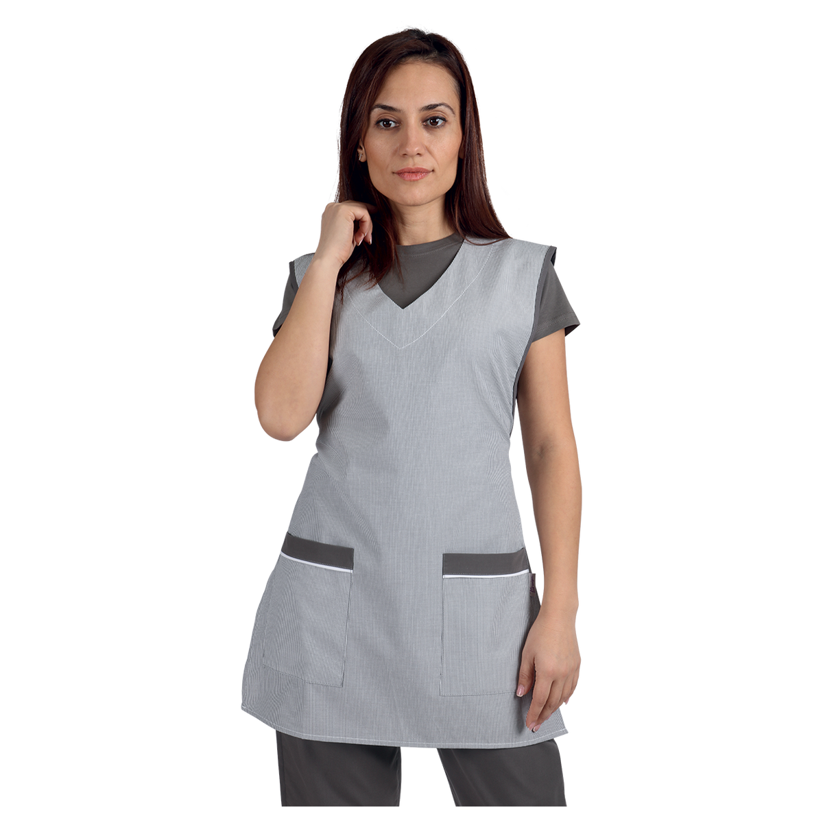 Lady's work tunic PETIA GREY