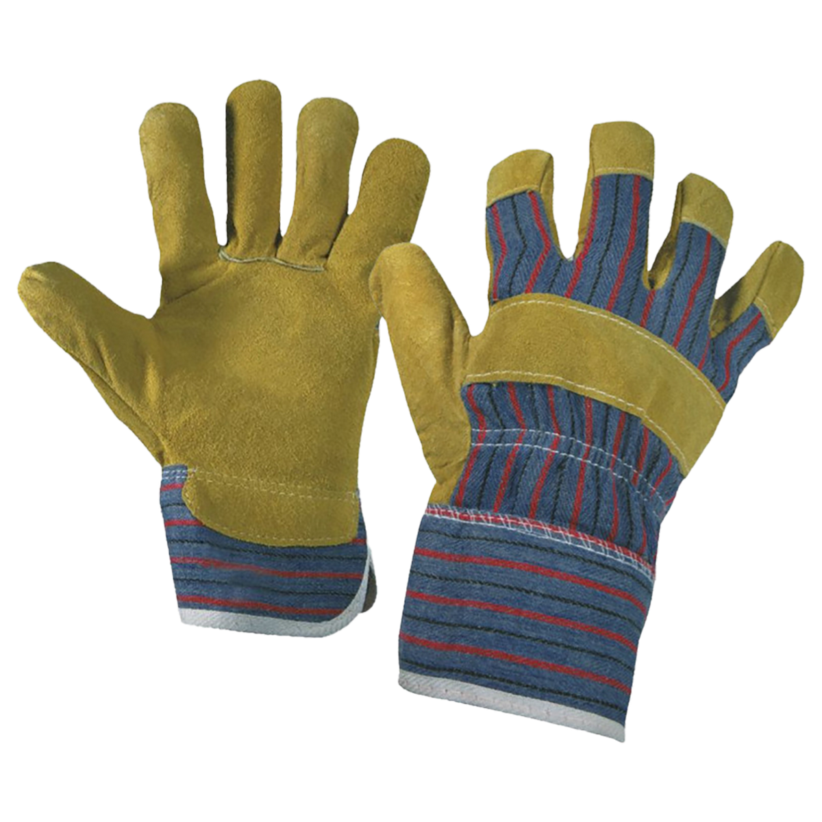 Leather and textile gloves DORI