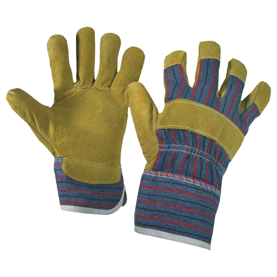 Leather and textile gloves DORI