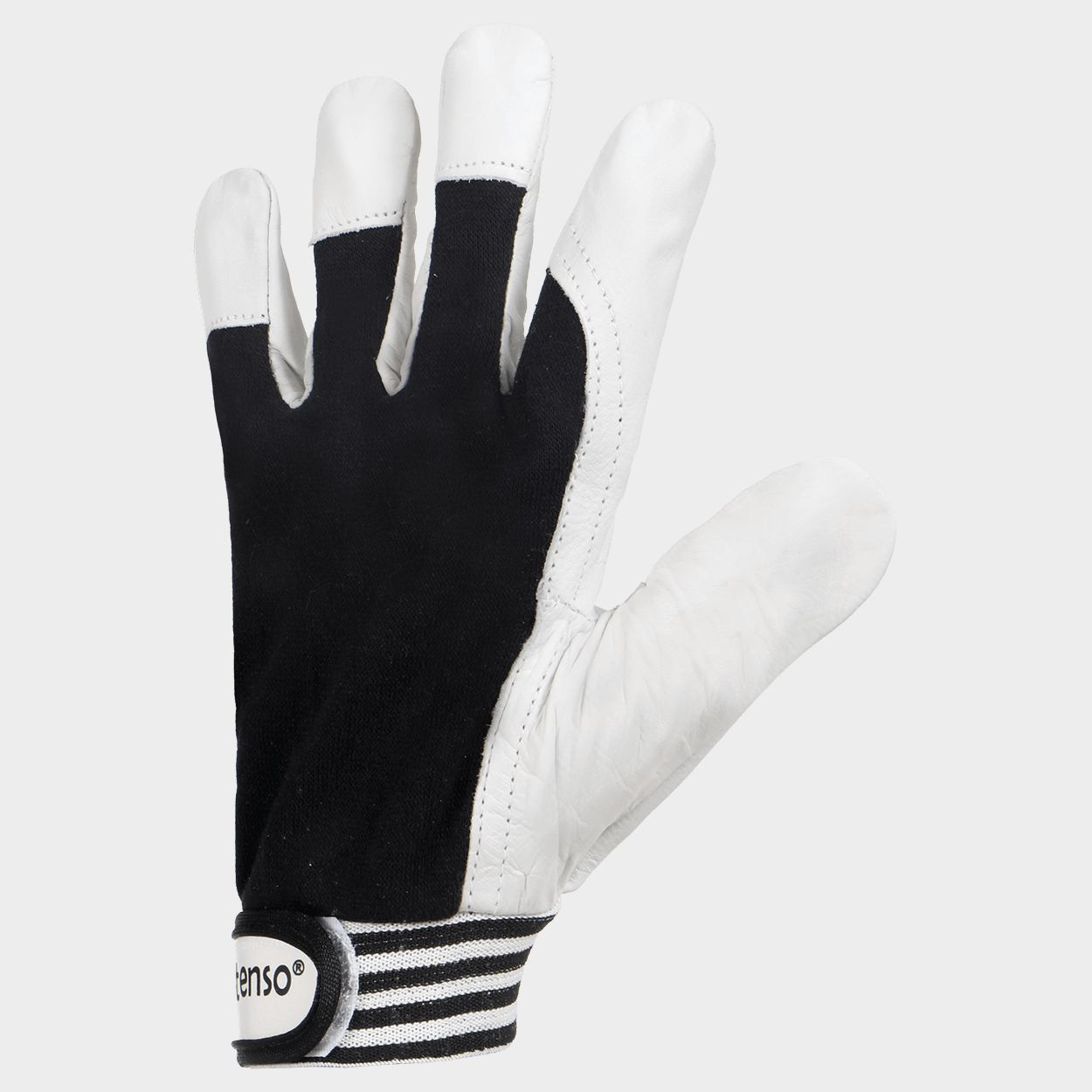 Ръкавици от кожа и плат GILT BLACK - 5