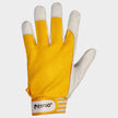 Leather and textile gloves GILT YELLOW - 1