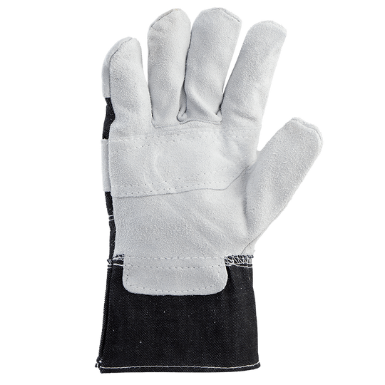 Leather and textile gloves GLENN - 2