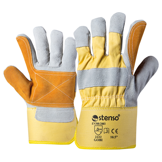 Leather and textile gloves GOBI