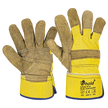 Leather and textile gloves GUAN