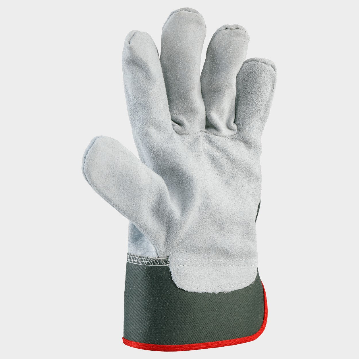 Leather and textile gloves MOHAVE GREEN - 5