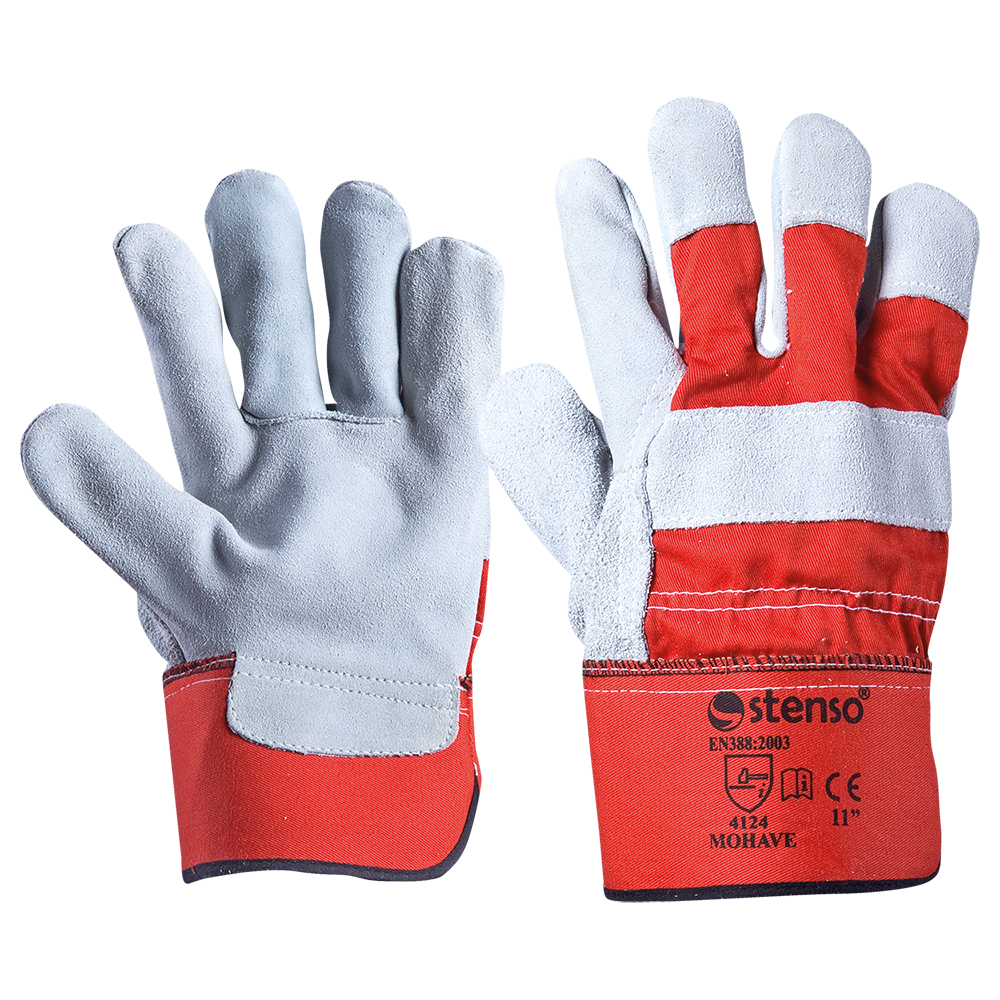 Ръкавици от кожа и плат MOHAVE