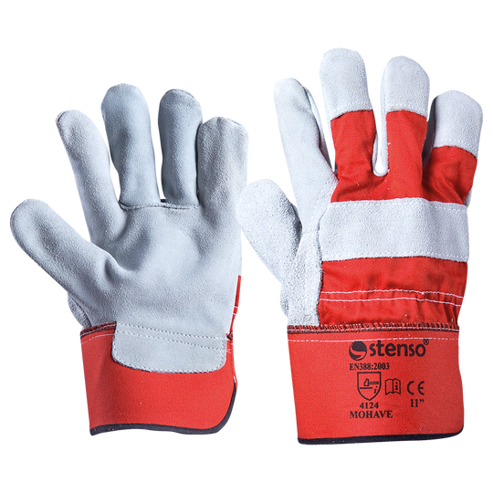 Leather and textile gloves MOHAVE