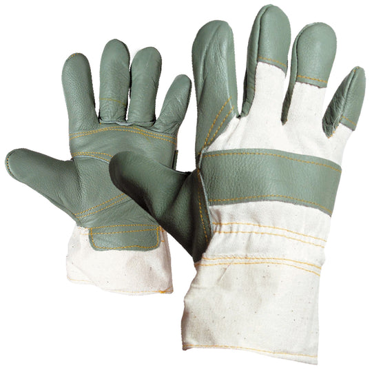 Leather and textile gloves PUFFIN