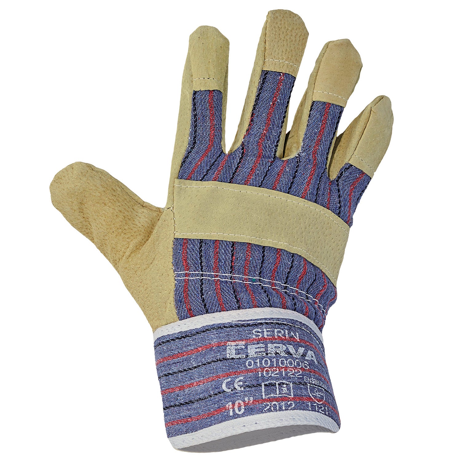 SERIN Leather and textile gloves