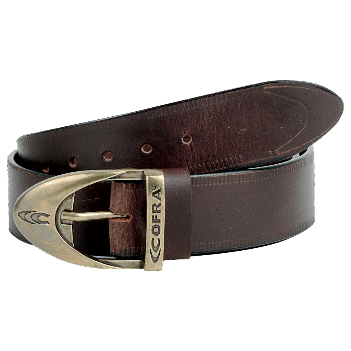 Δερμάτινη ζώνη STREET BROWN