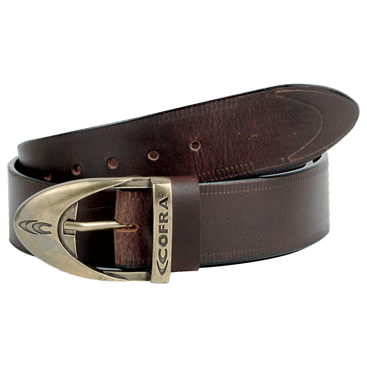 Δερμάτινη ζώνη STREET BROWN
