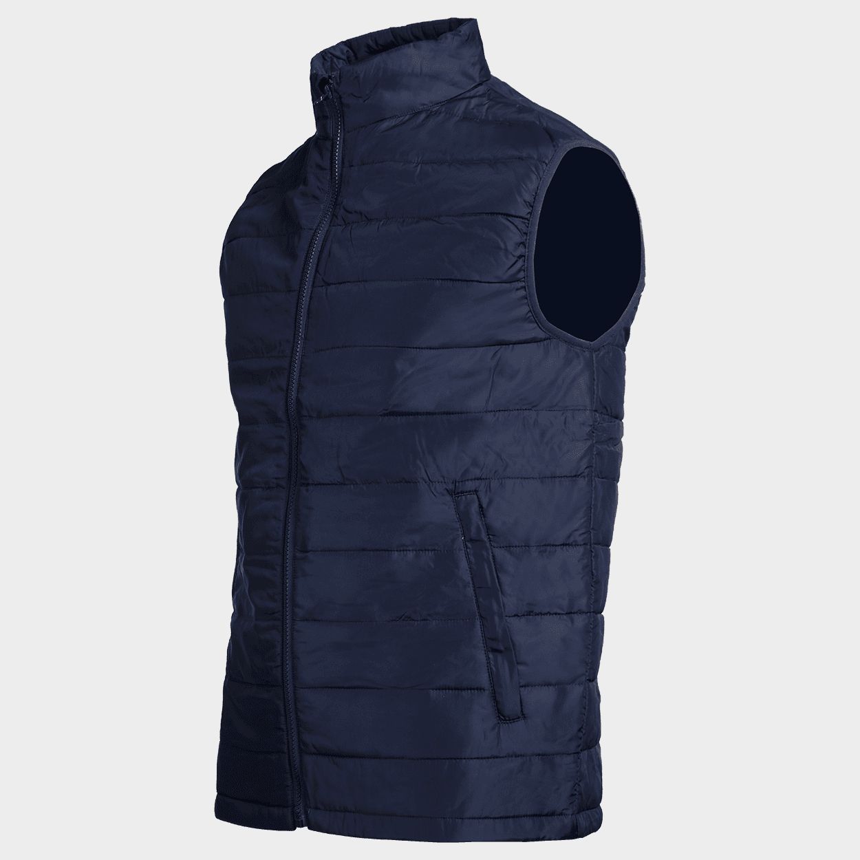 Vestă de lucru matlasată OMBRE ALBASTRU ÎNCHIS - 3
