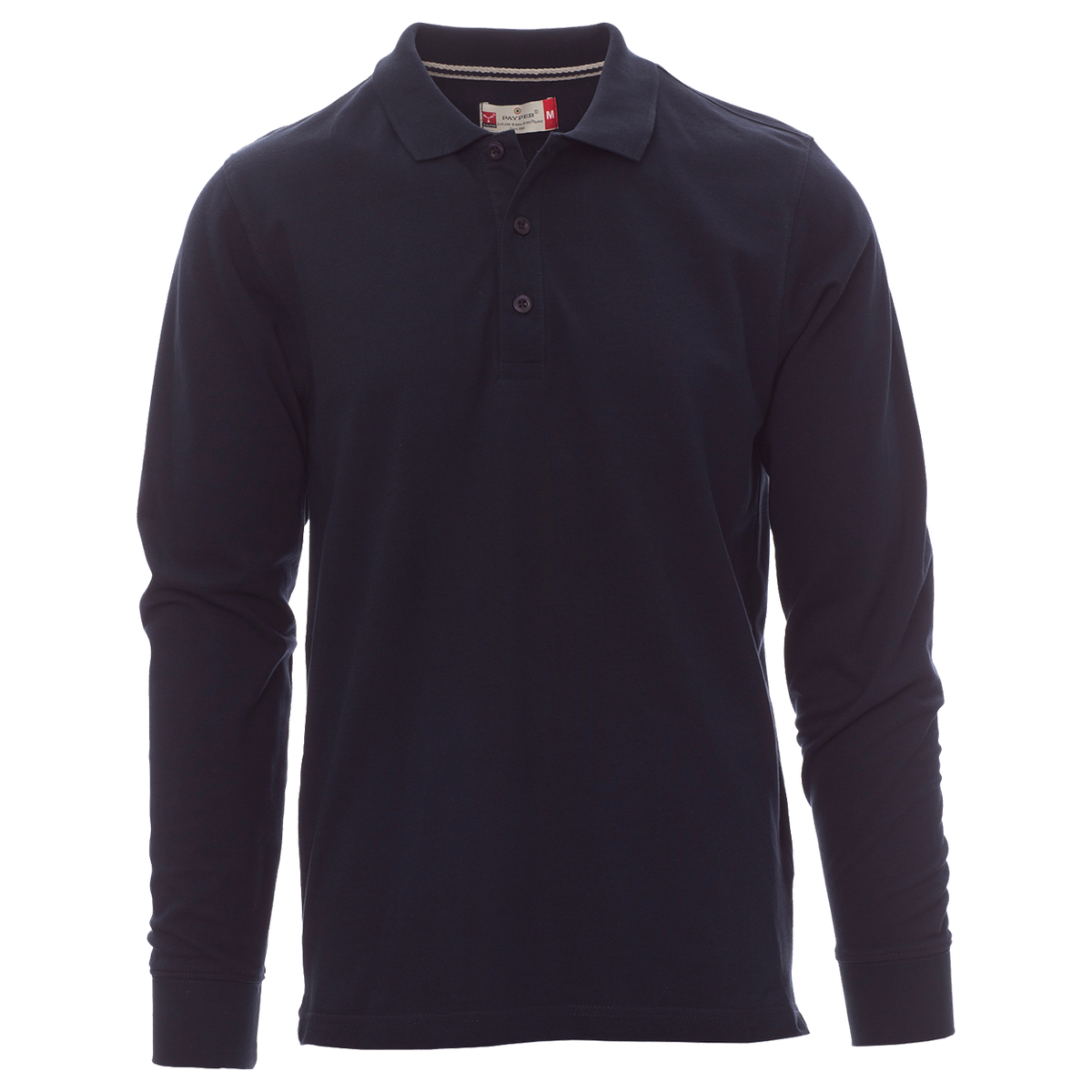 Блуза с дълъг ръкав и яка PAYPER FLORENCE NAVY