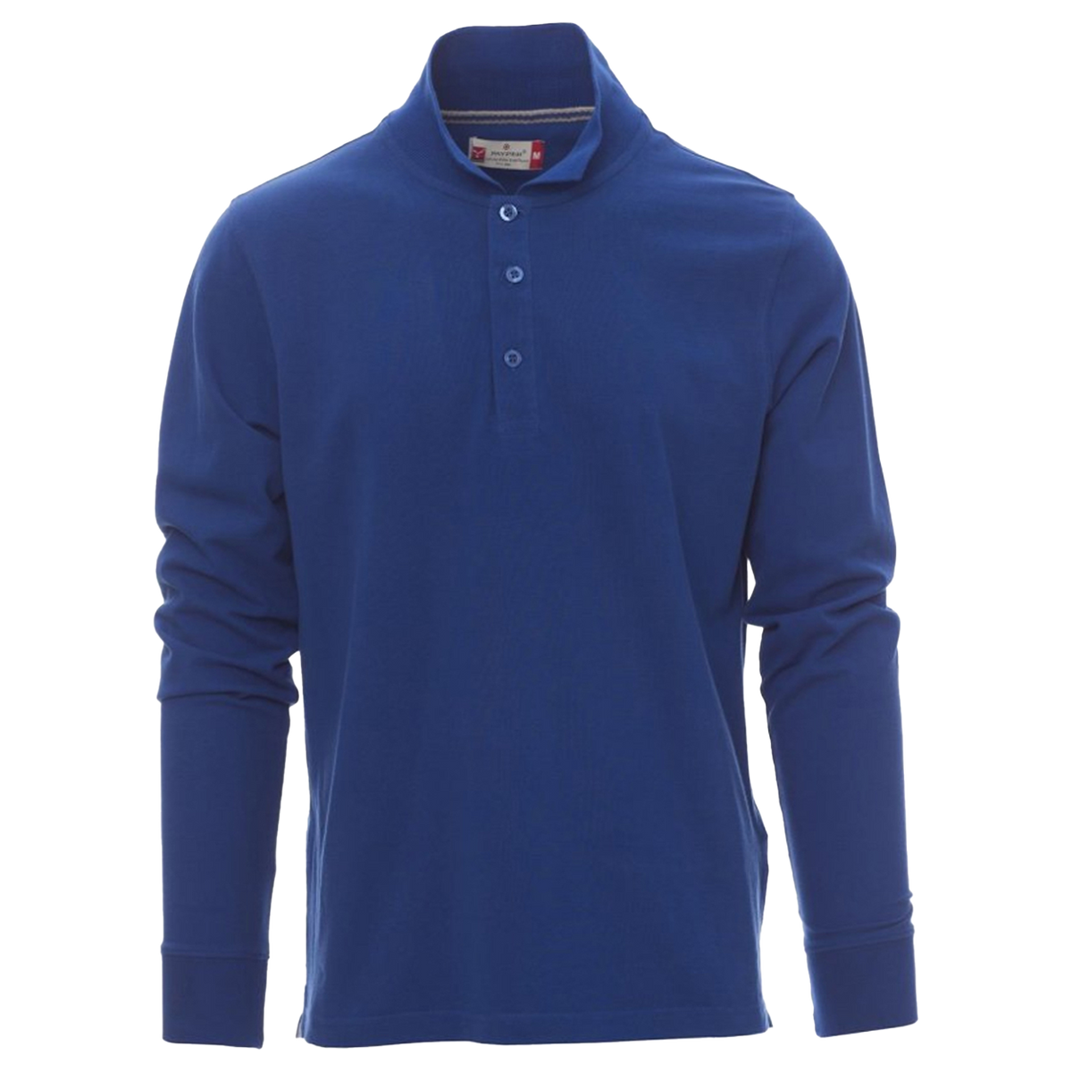 Блуза с дълъг ръкав и яка PAYPER FLORENCE ROYAL BLUE