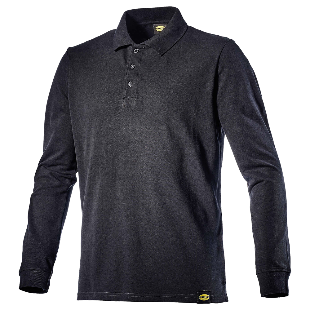 Long sleeve polo t-shirt POLO ML ATLANTIS II BLACK