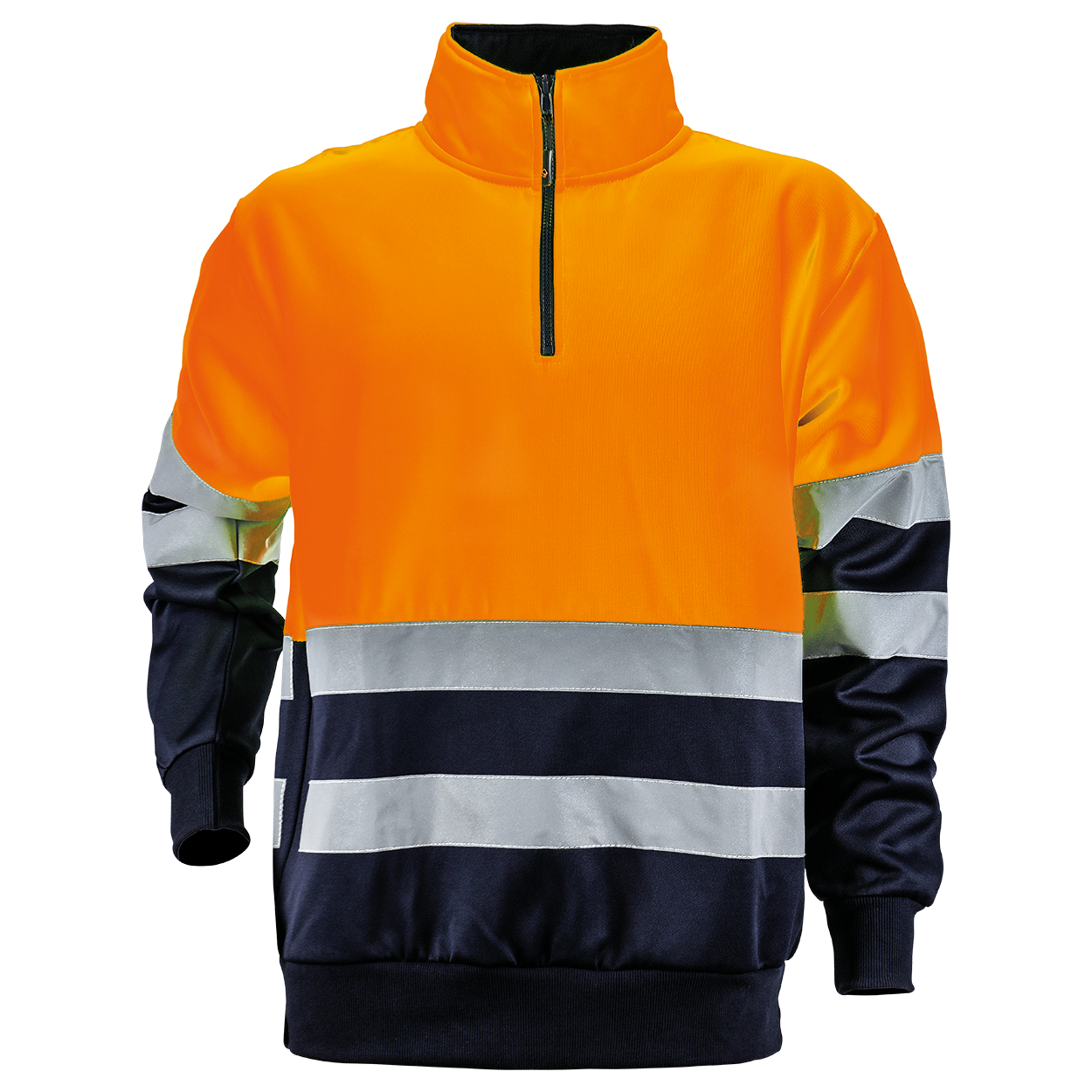 Блуза с дълъг ръкав GLOW WINTER HV ORANGE