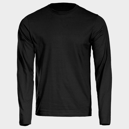 Bluza cu mâneca lunga STENSO KAOS NEGRU - 1