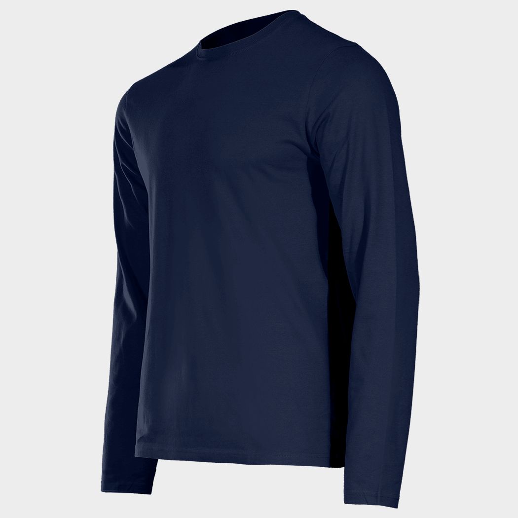 Тениска с дълъг ръкав STENSO KAOS NAVY - 3
