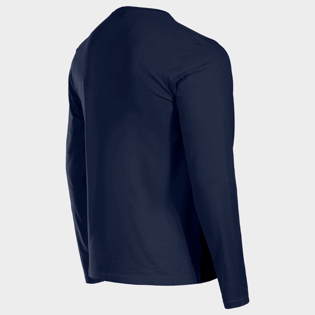 Тениска с дълъг ръкав STENSO KAOS NAVY - 4