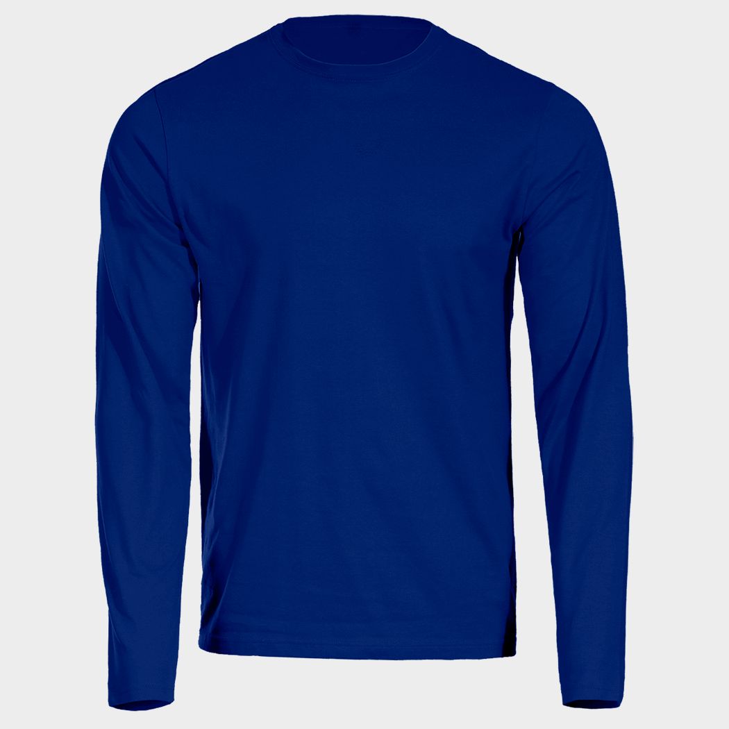Long Sleeve T-shirt STENSO KAOS ROYAL BLUE - 1
