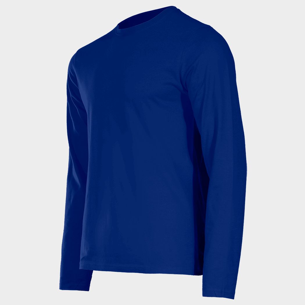 Long Sleeve T-shirt STENSO KAOS ROYAL BLUE - 3