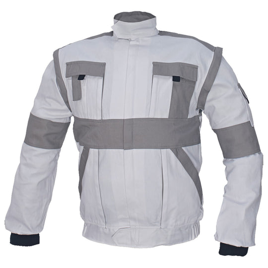 MAX WHITE/GREY Μπουφάν εργασίας