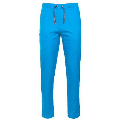 Pantaloni medicali TONY ALBASTRU - 1