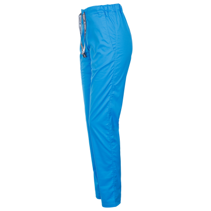 Pantaloni medicali TONY ALBASTRU - 9