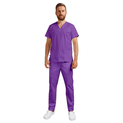 Ιατρικό παντελόνι TONY DARK PURPLE - 7