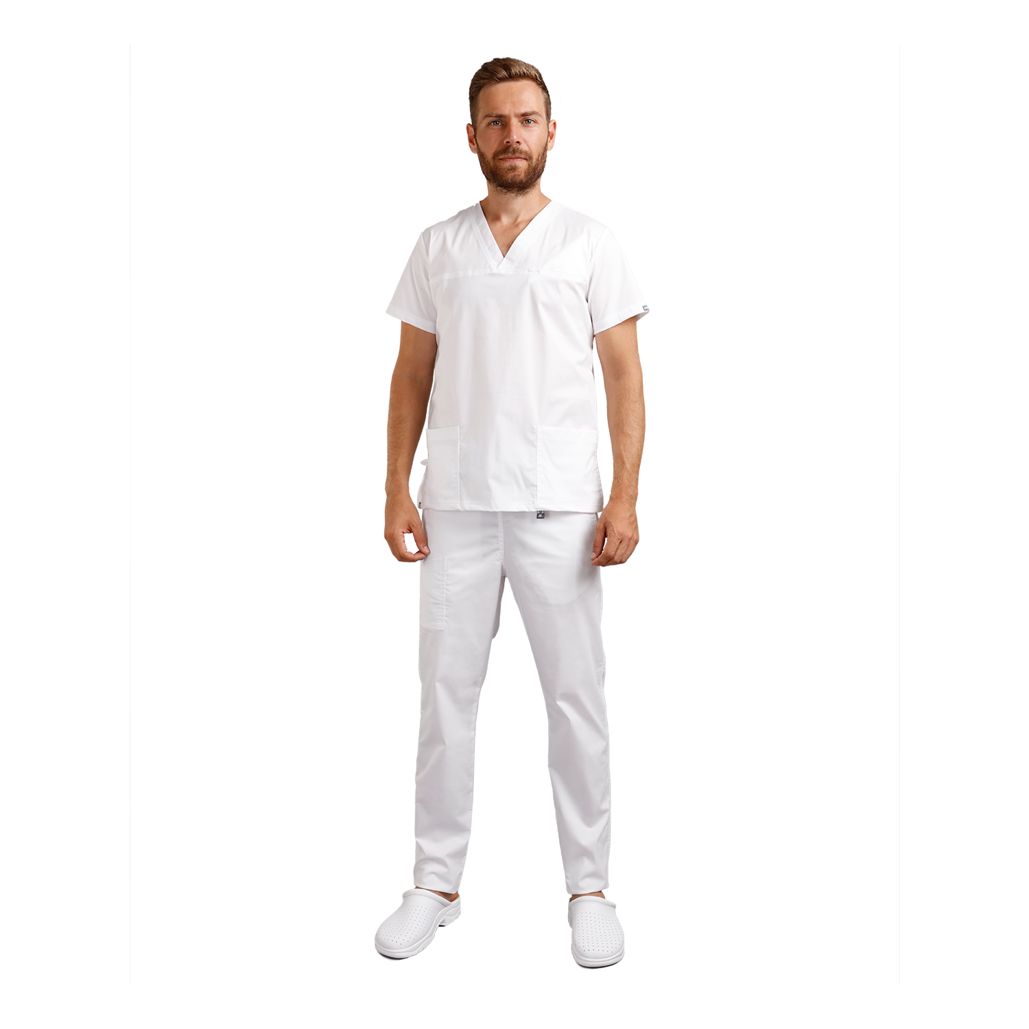 Pantaloni medicali TONY ALB - 11