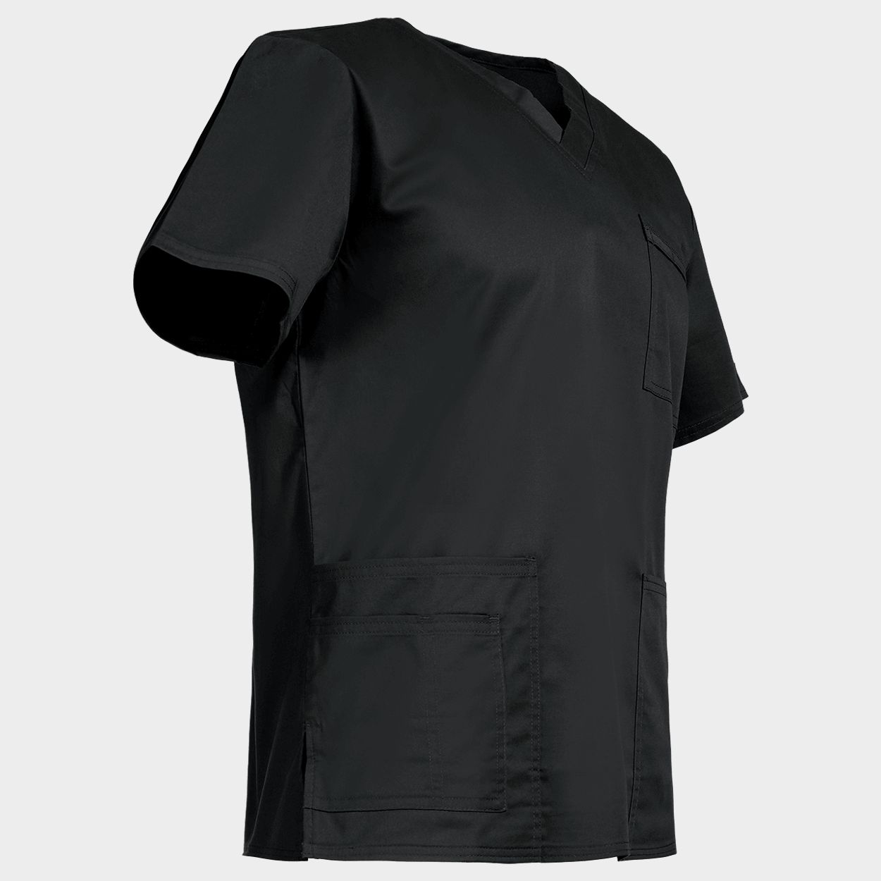 Tunică medicală CHEROKEE V-NECK NEGRU WWE4725 - 3