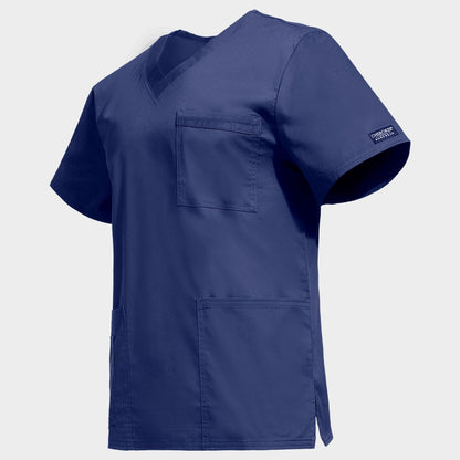 Ιατρική μπλούζα CHEROKEE V-NECK DARK BLUE WWE4725 - 4