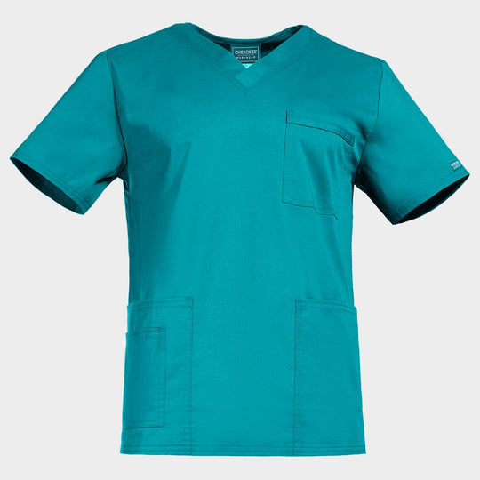 Медицинска туника CHEROKEE V-NECK LIGHT PETROL WWE4725 - 1