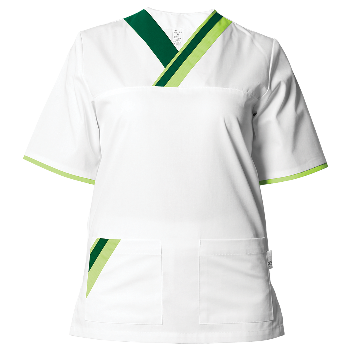 Ιατρικός μανδίας MARCEL WHITE/GREEN
