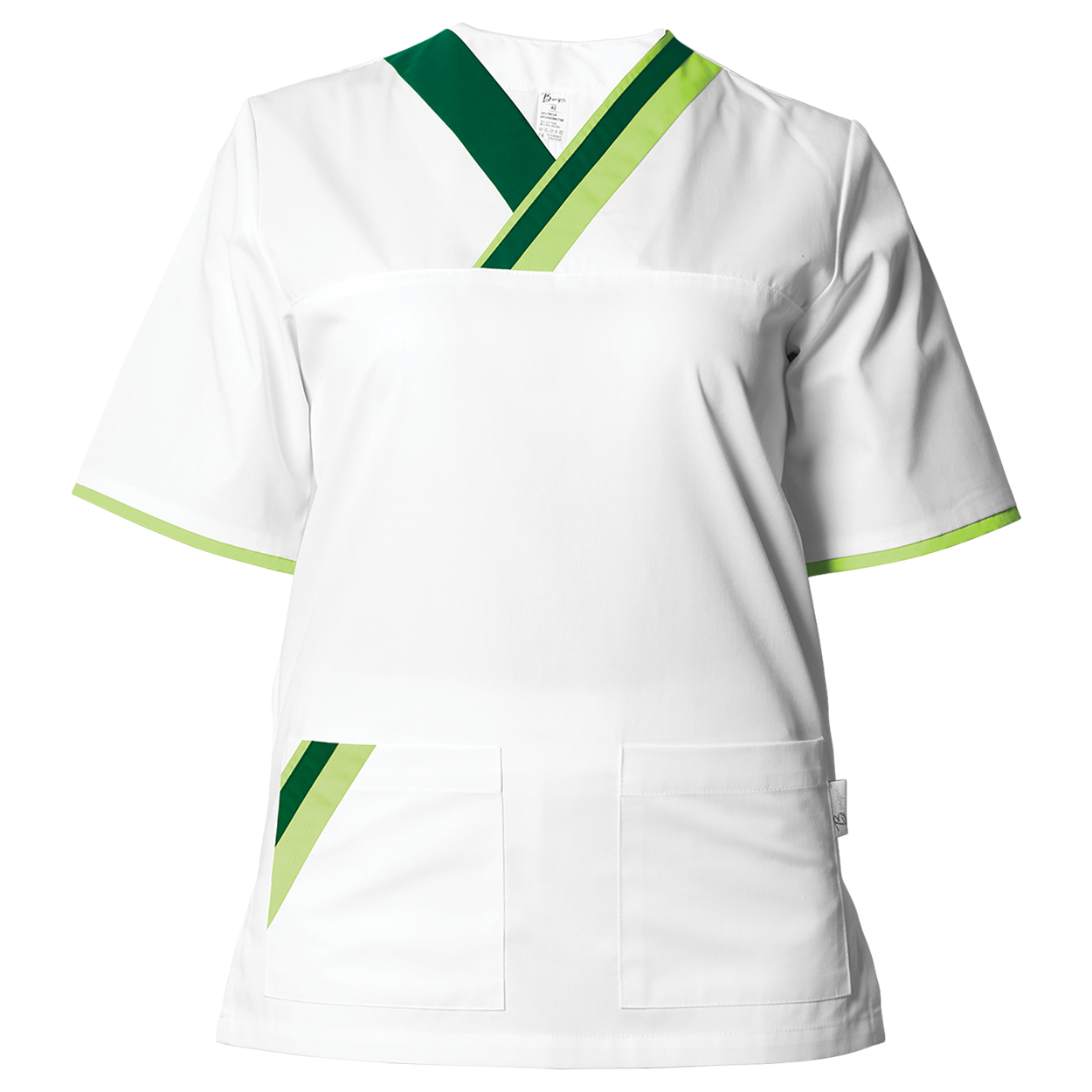 Ιατρικός μανδίας MARCEL WHITE/GREEN
