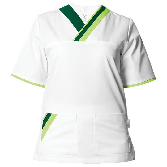 Ιατρικός μανδίας MARCEL WHITE/GREEN