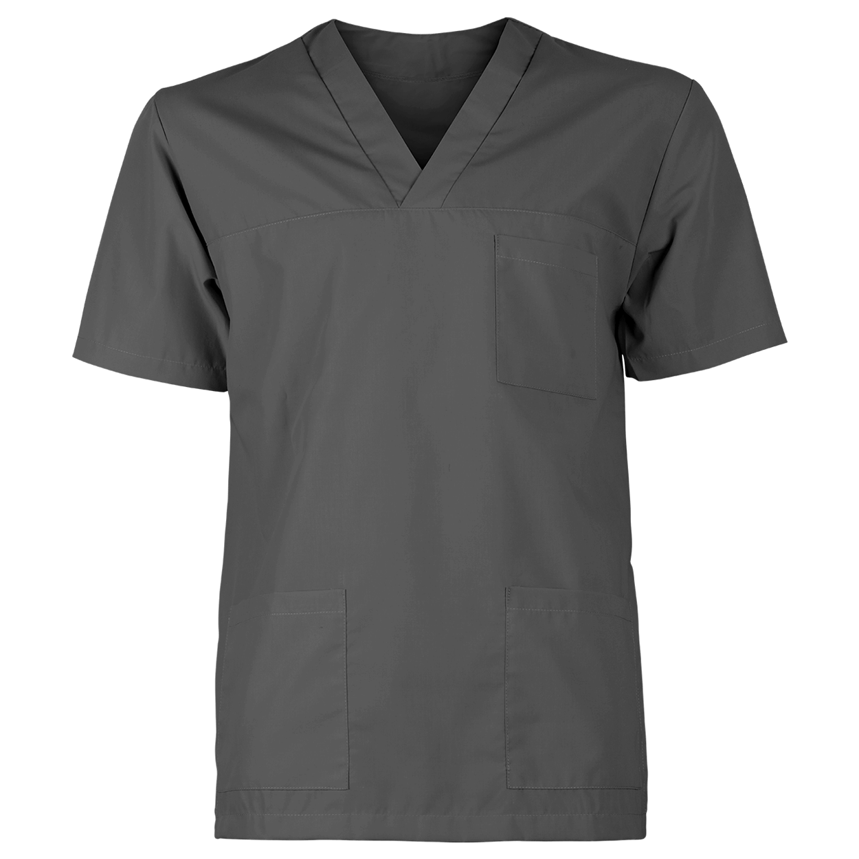 Costum medical unisex M3 GRI INCHIS - 2