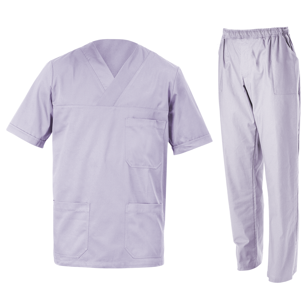 Tunică medicală cu pantaloni M3 VIOLET - 1