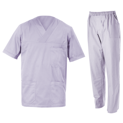 Tunică medicală cu pantaloni M3 VIOLET - 1