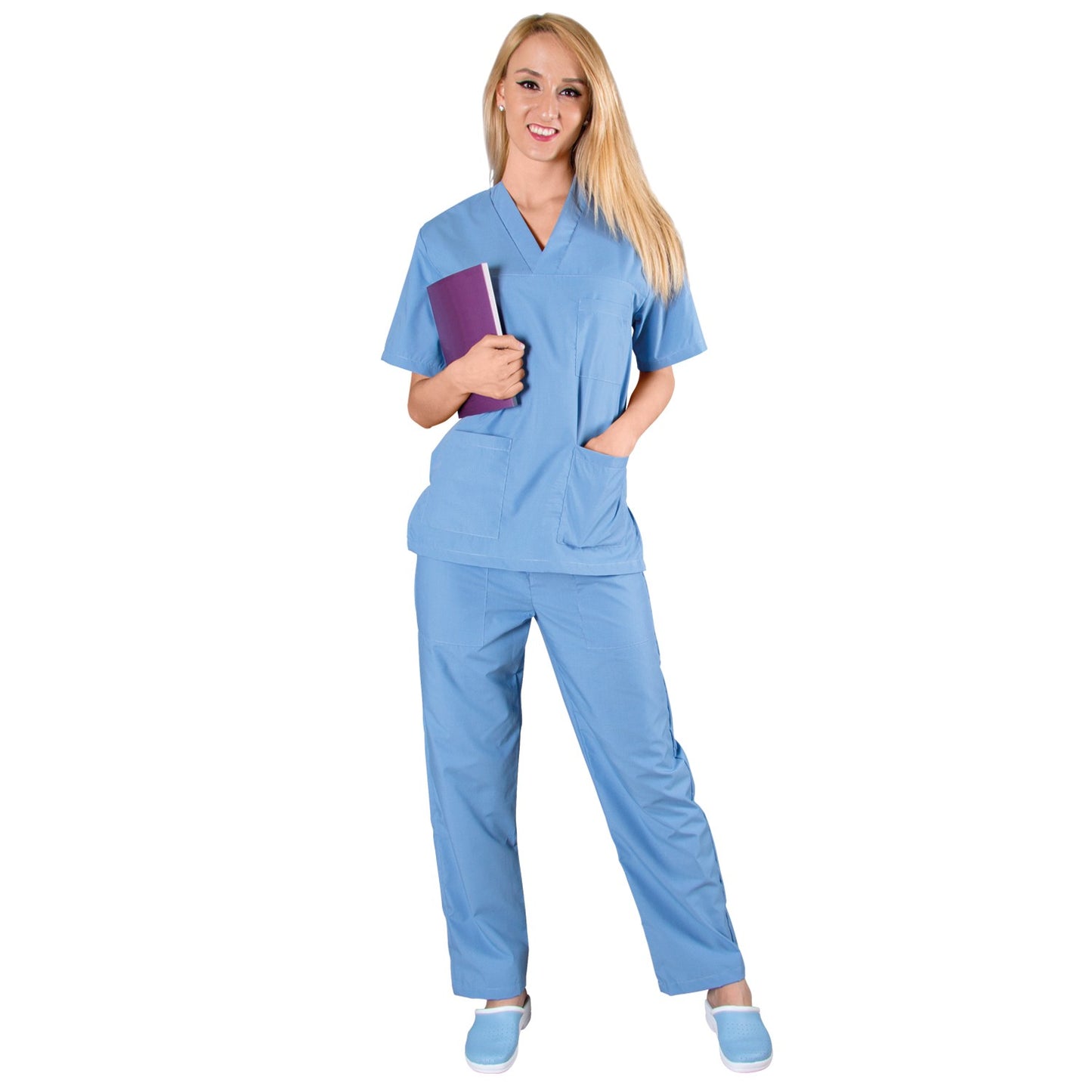 Medical tunic with pants MK3 LIGHT BLUE