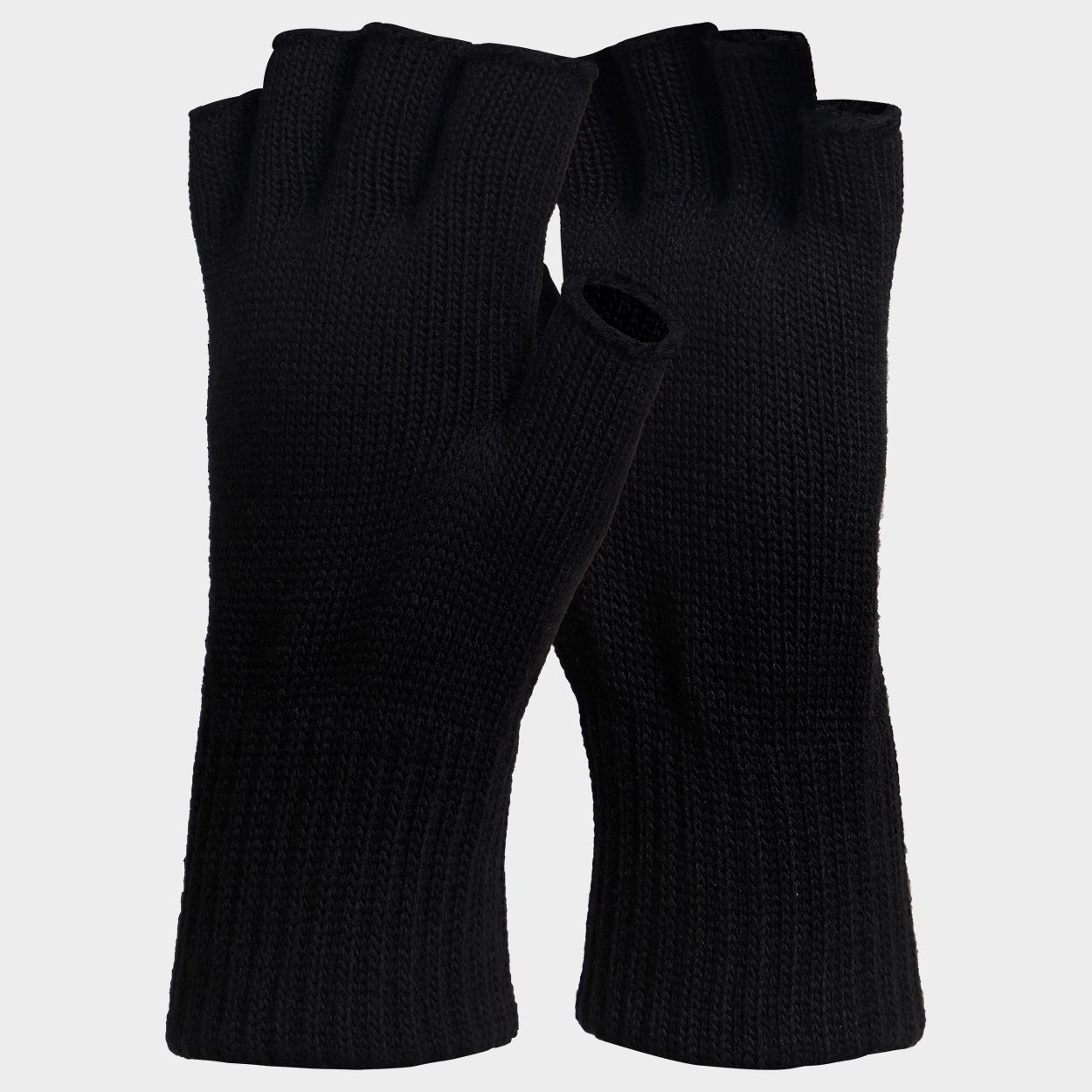 Mănuși fără degete pentru bărbați PARRY BLACK - 5
