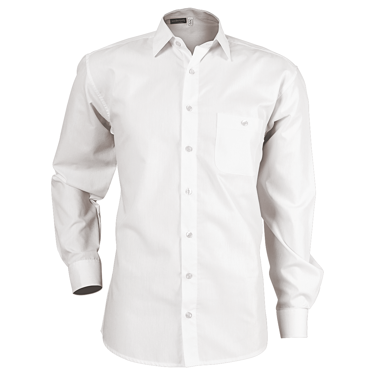 Мъжка риза CAMISA WHITE - 1