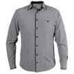 Men's long sleeve shirt FLORIS BLACK - 1
