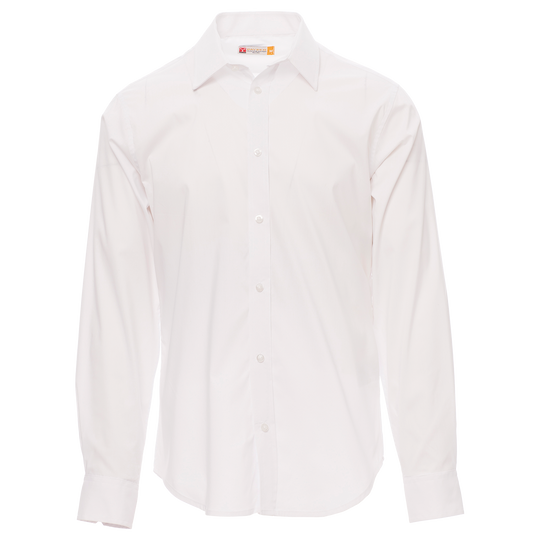 Men's long sleeve shirt PAYPER IMAGE WHITE