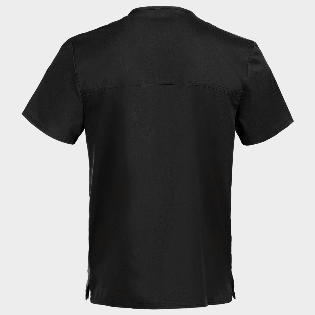 Мъжка медицинска туника CHEROKEE V-NECK BLACK WWE670 - 2
