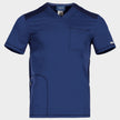 Men's medical tunic CHEROKEE V-NECK DARK BLULE WWE603. - 1