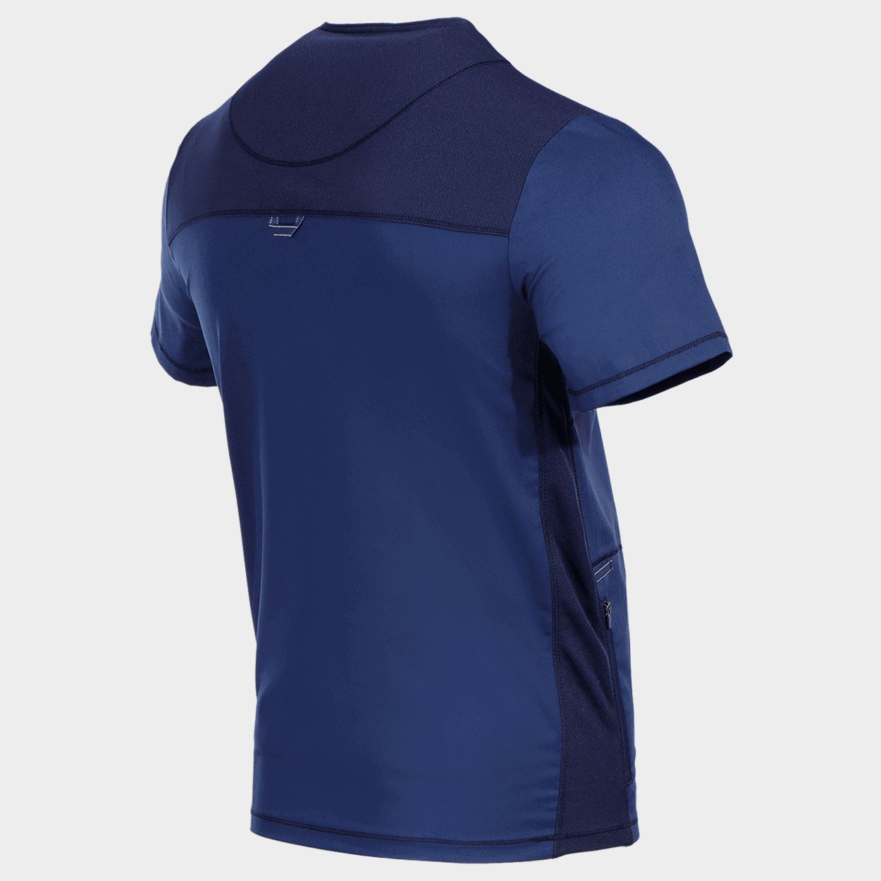 Men's medical tunic CHEROKEE V-NECK DARK BLULE WWE603. - 5