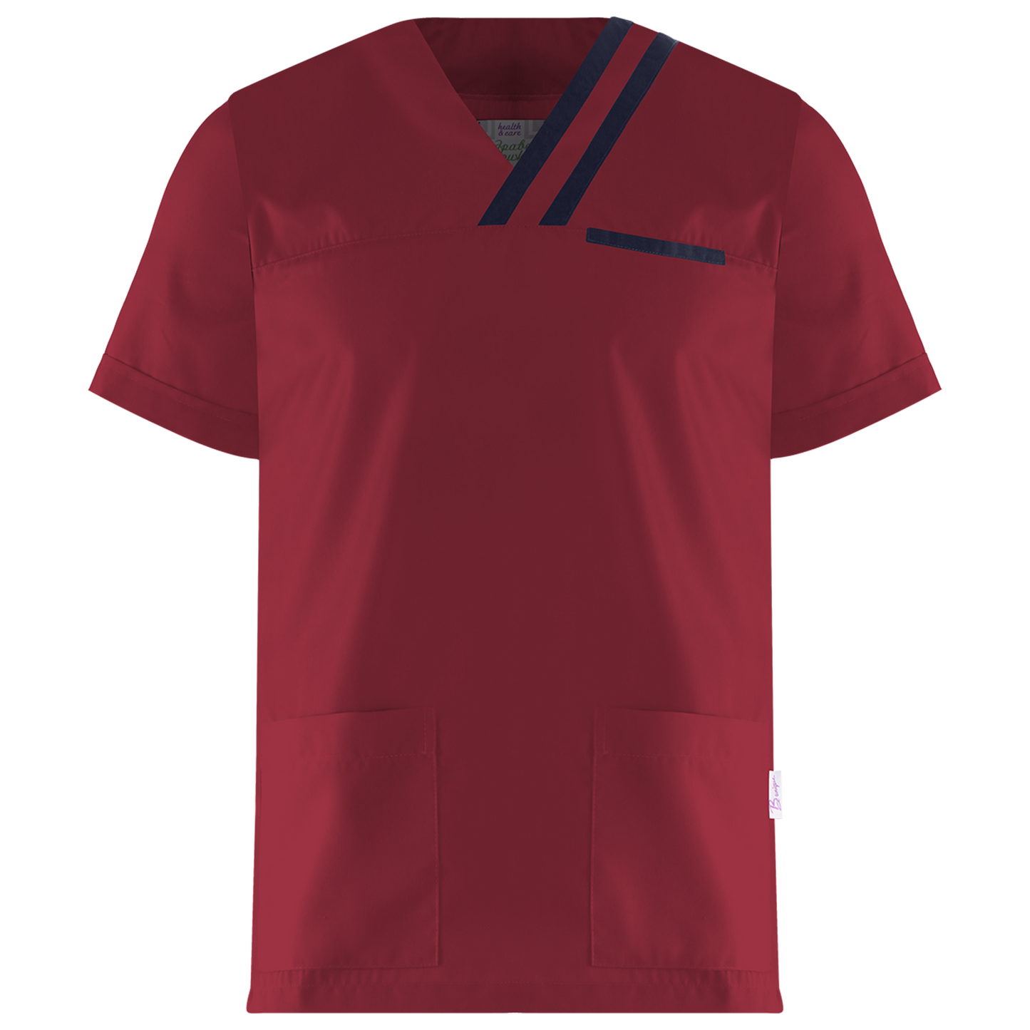 Αντρικός Ιατρικός μανδίας OLIVER BORDEAUX/NAVY