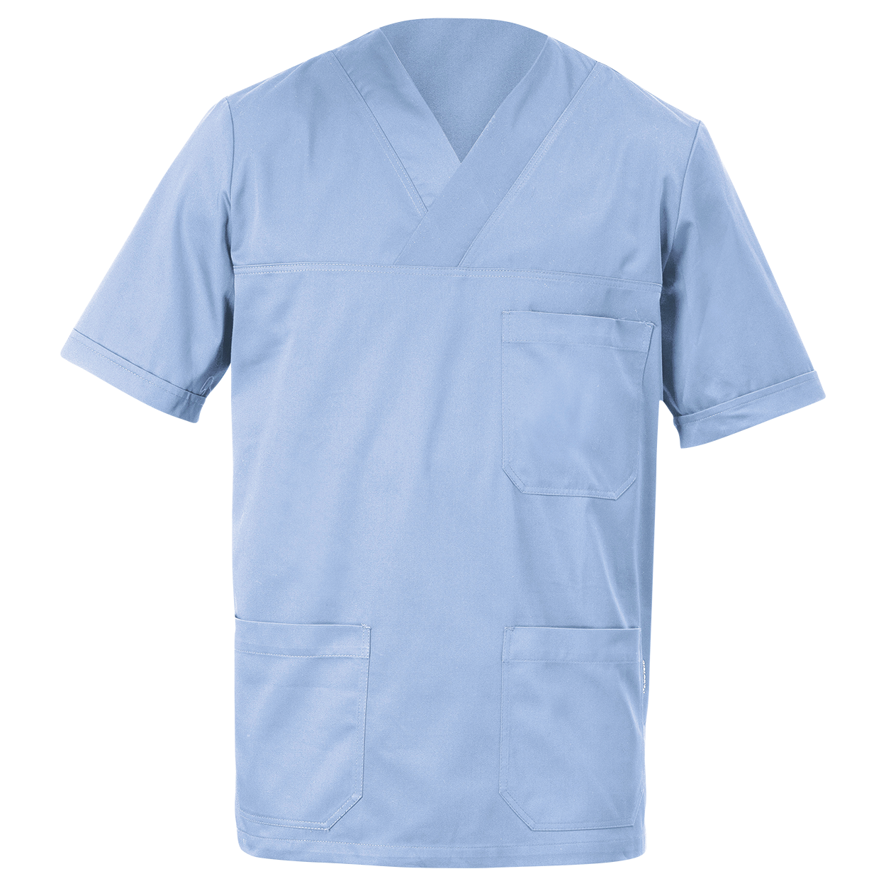Tunică medicală pentru bărbați SIMONE ALBASTRU DESCHIS